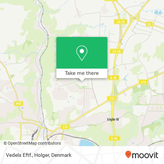 Vedels Eftf., Holger map