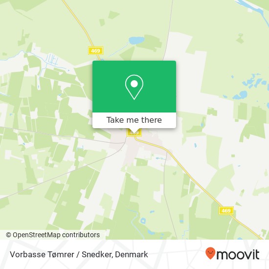 Vorbasse Tømrer / Snedker map