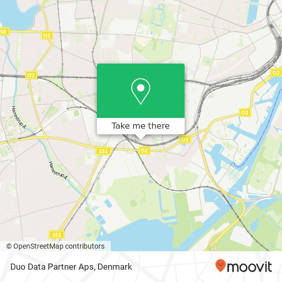 Duo Data Partner Aps map