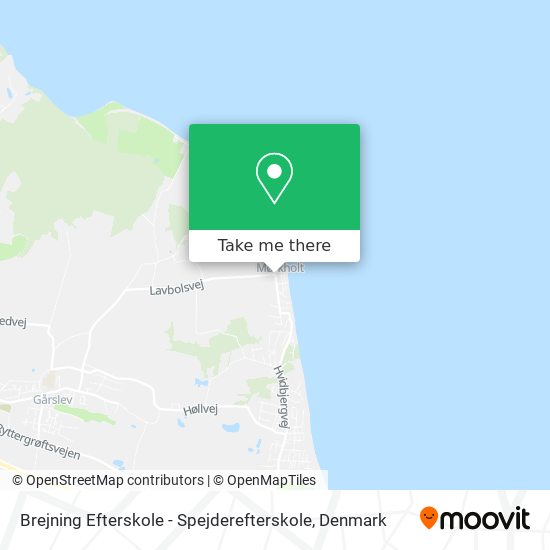 Brejning Efterskole - Spejderefterskole map