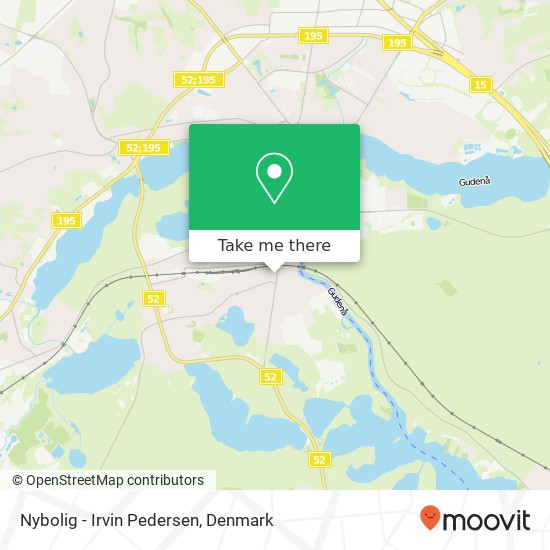 Nybolig - Irvin Pedersen map