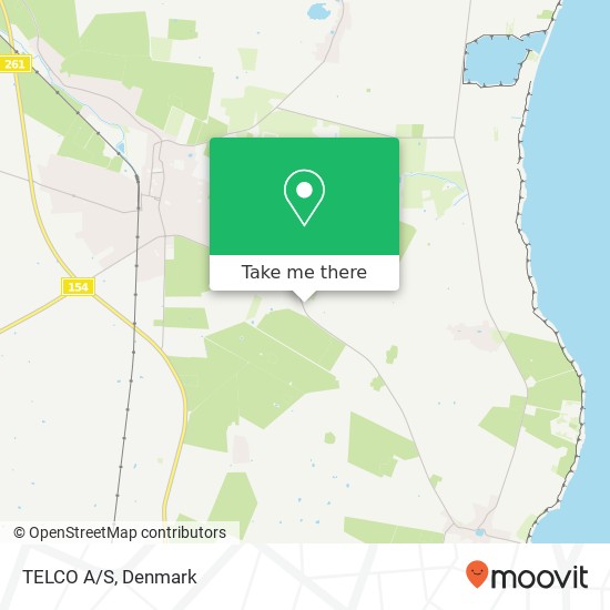 TELCO A/S map