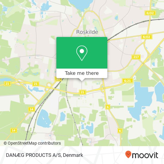 DANÆG PRODUCTS A/S map