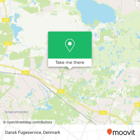 Dansk Fugeservice map