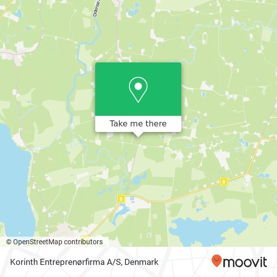 Korinth Entreprenørfirma A/S map