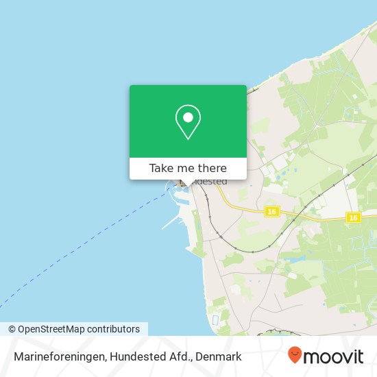 Marineforeningen, Hundested Afd. map