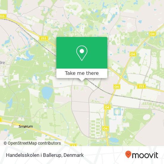 Handelsskolen i Ballerup map