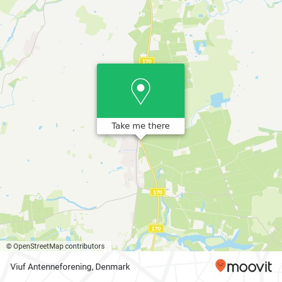 Viuf Antenneforening map