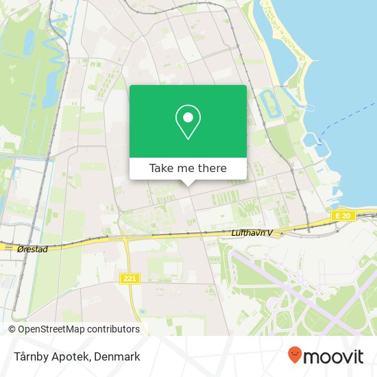 Tårnby Apotek map