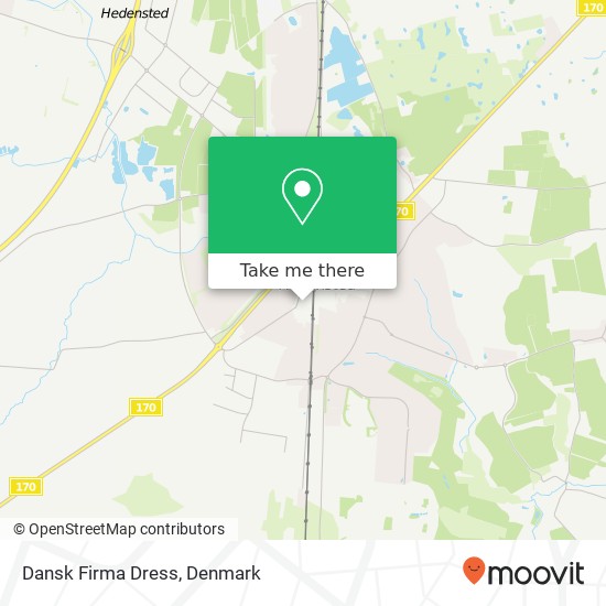 Dansk Firma Dress map
