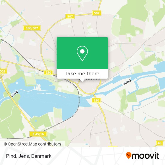 Pind, Jens map