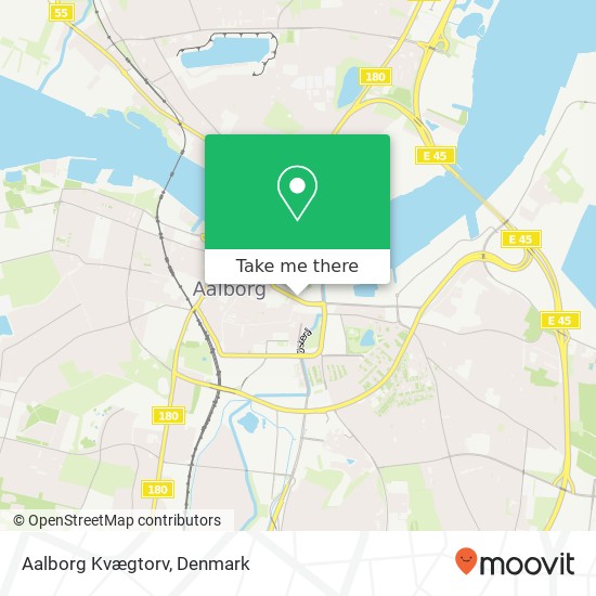 Aalborg Kvægtorv map