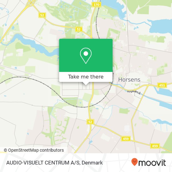 AUDIO-VISUELT CENTRUM A/S map