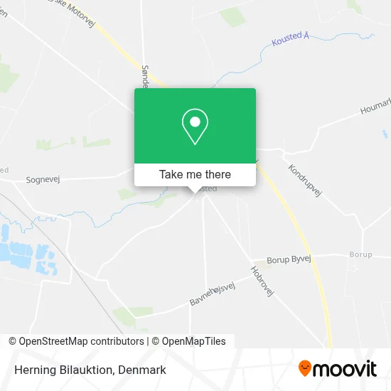 Herning Bilauktion map
