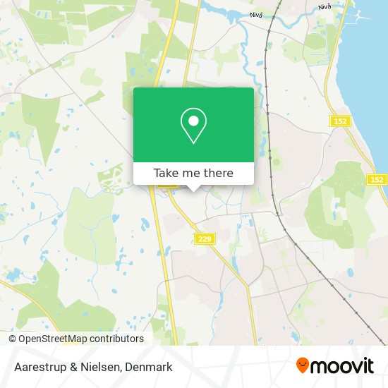 Aarestrup & Nielsen map
