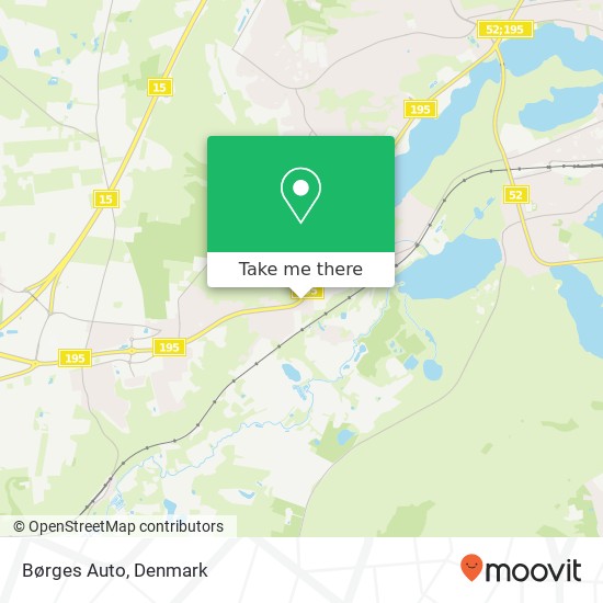 Børges Auto map
