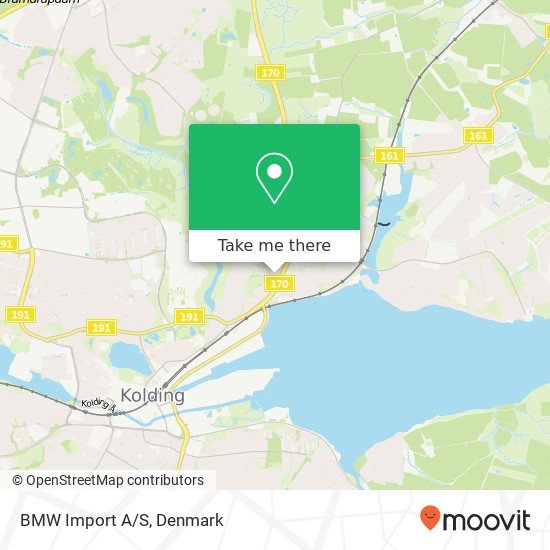 BMW Import A/S map