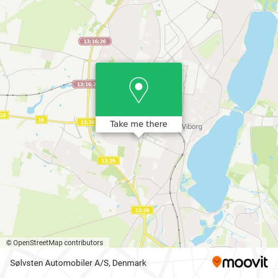 Sølvsten Automobiler A/S map