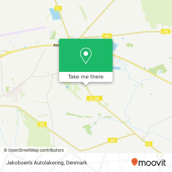 Jakobsen's Autolakering map