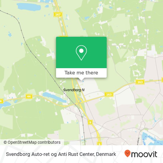Svendborg Auto-ret og Anti Rust Center map