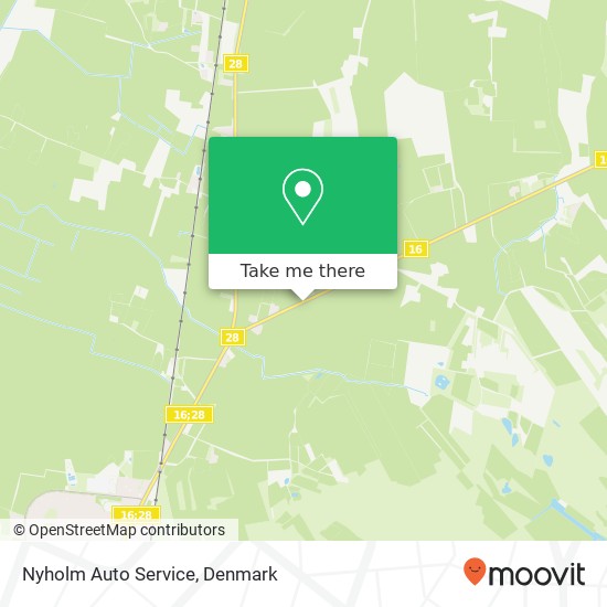 Nyholm Auto Service map
