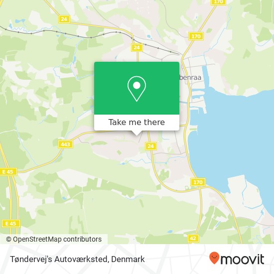 Tøndervej's Autoværksted map