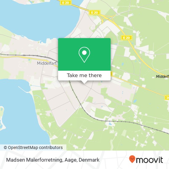 Madsen Malerforretning, Aage map