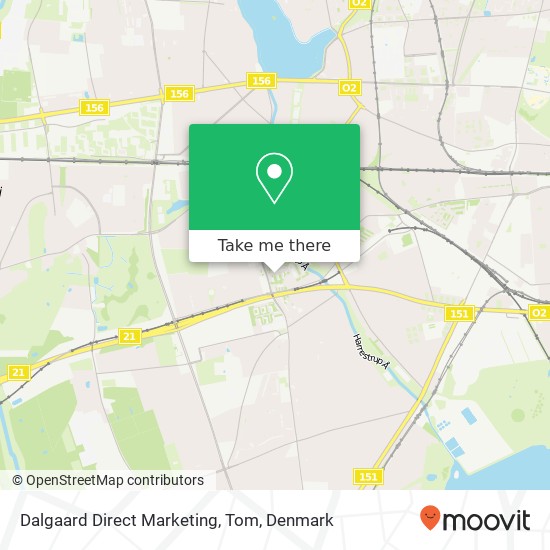 Dalgaard Direct Marketing, Tom map