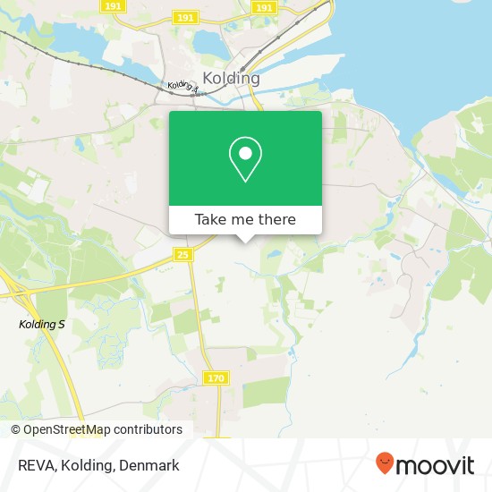 REVA, Kolding map