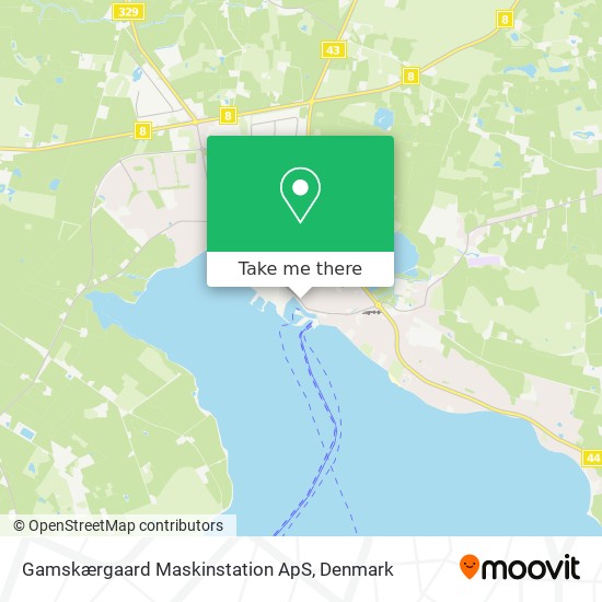 Gamskærgaard Maskinstation ApS map