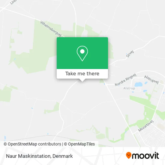 Naur Maskinstation map