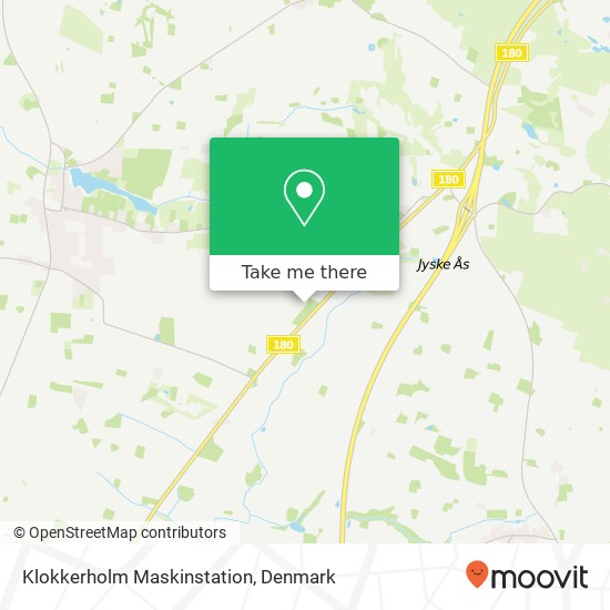 Klokkerholm Maskinstation map