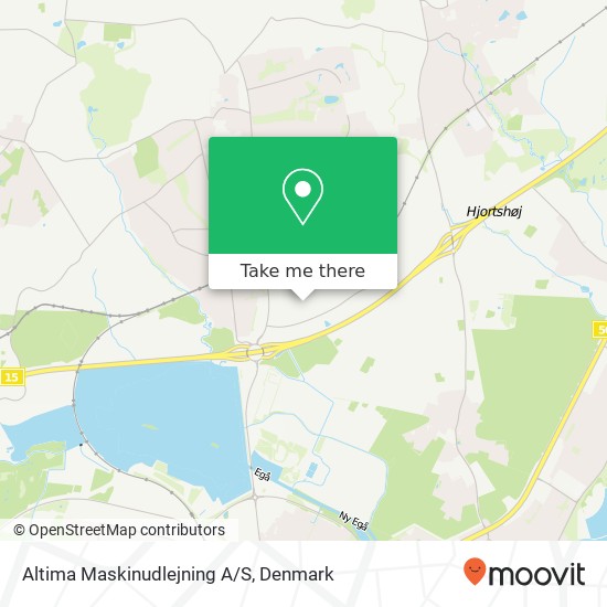 Altima Maskinudlejning A/S map