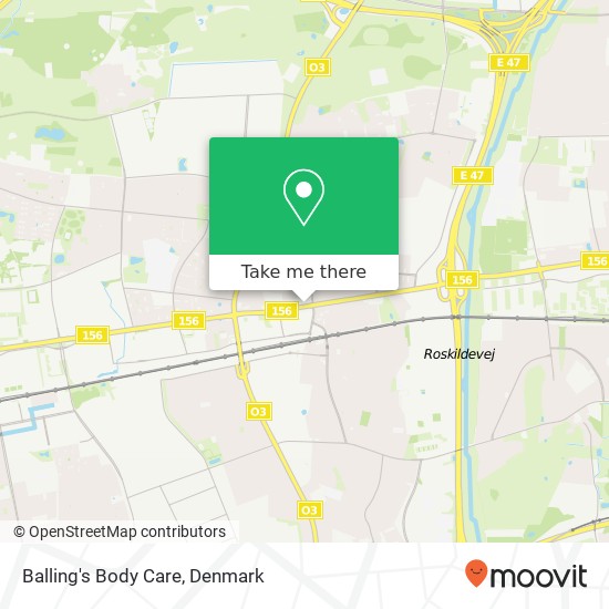 Balling's Body Care map