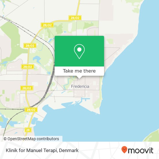 Klinik for Manuel Terapi map