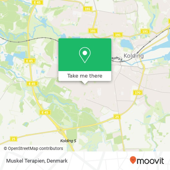 Muskel Terapien map