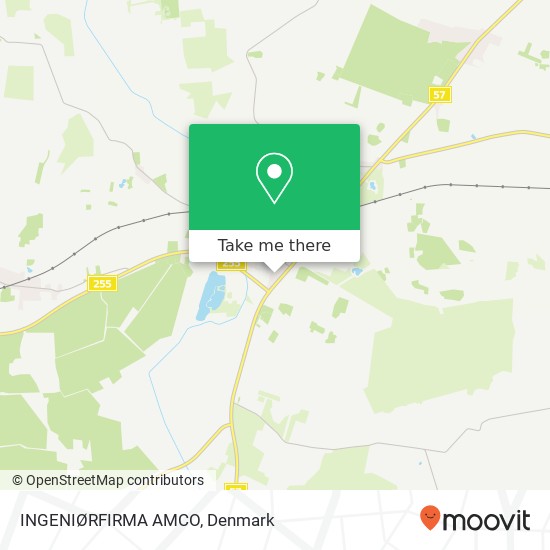 INGENIØRFIRMA AMCO map