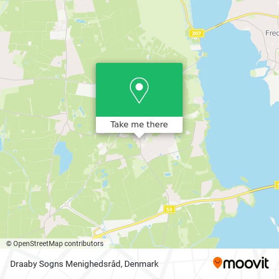 Draaby Sogns Menighedsråd map