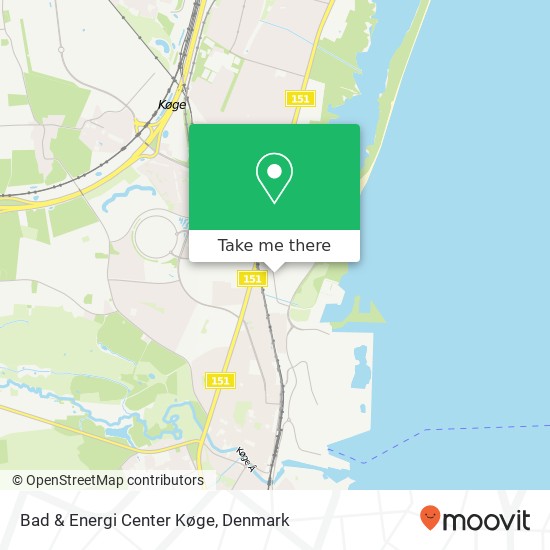 Bad & Energi Center Køge map
