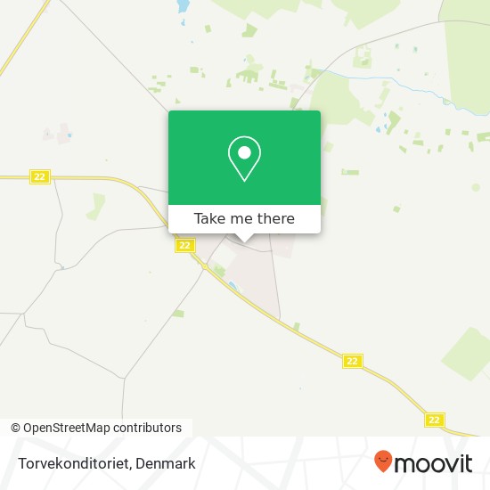 Torvekonditoriet map