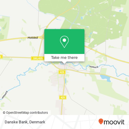 Danske Bank map