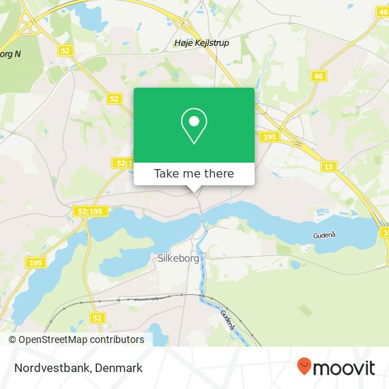 Nordvestbank map