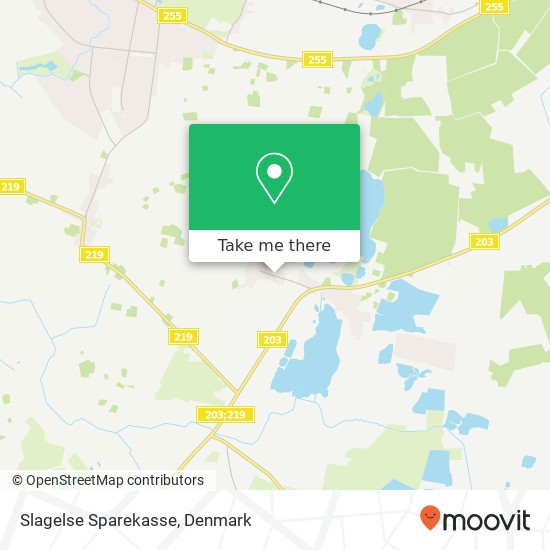 Slagelse Sparekasse map