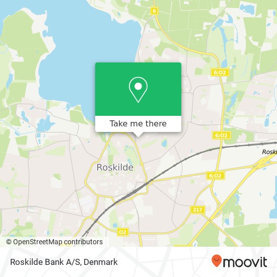 Roskilde Bank A/S map