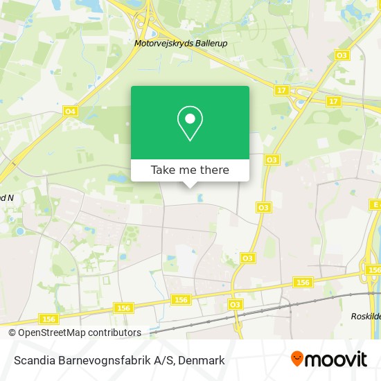 Scandia Barnevognsfabrik A/S map