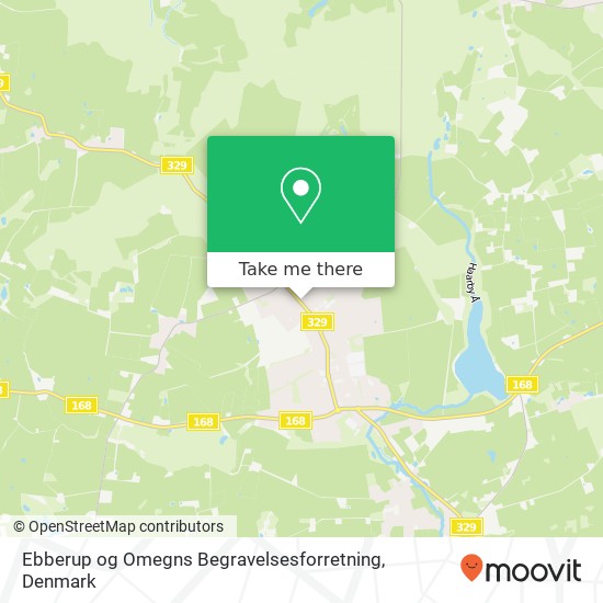 Ebberup og Omegns Begravelsesforretning map