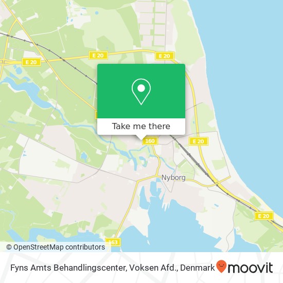 Fyns Amts Behandlingscenter, Voksen Afd. map