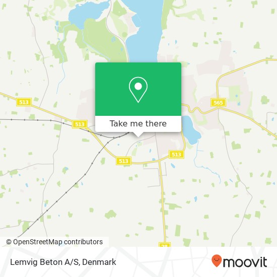 Lemvig Beton A/S map
