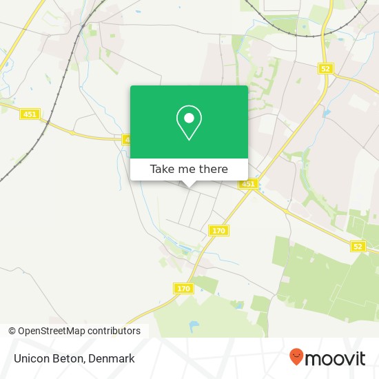 Unicon Beton map