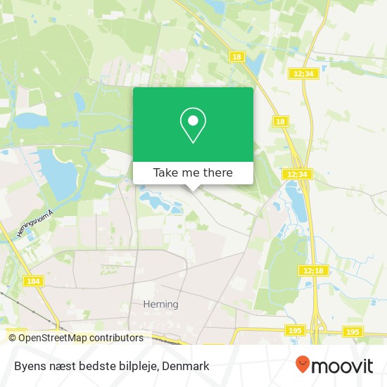 Byens næst bedste bilpleje map